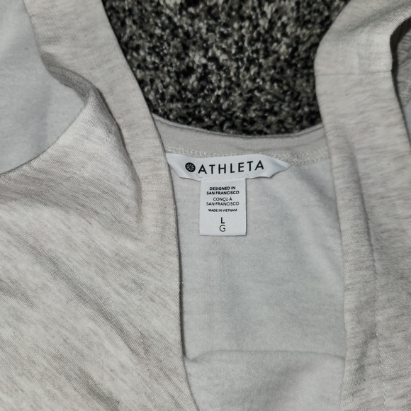 Large Women’s Athleta Balance Jumpsuit Sleeveless Jumpsuit Toasted Brown Heather - Picture 9 of 12